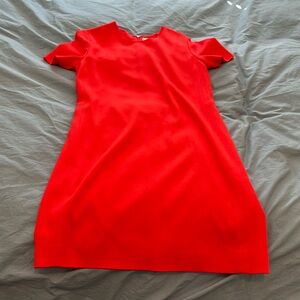 Babaton | Red Mini Shirt Dress